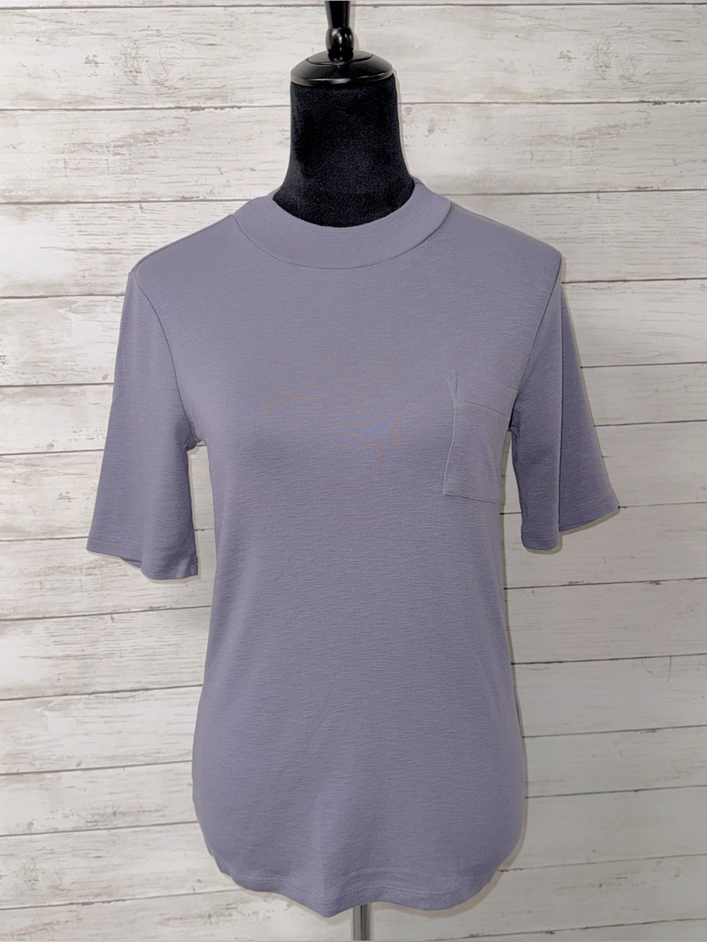 LOFT Slub Knit Pocket Tee